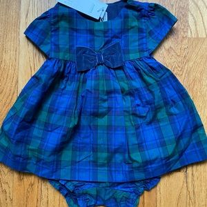 Janie and Jack plaid holiday dress